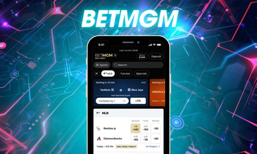 BetMGM Mobile betting Application download