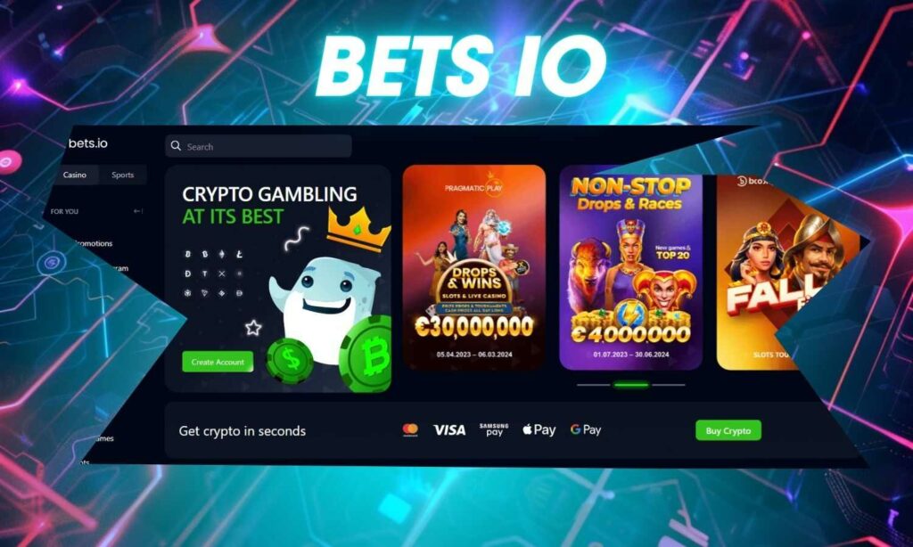 Bets io crypto sport betting website overview