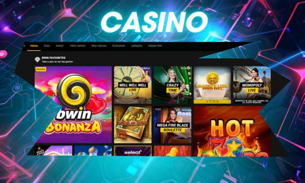 Online Casino games at Bwin site overview